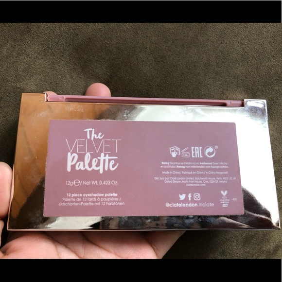 Ciate London The Velvet Palette Eyeshadow Palette Makeup EUC - Picture 6 of 7